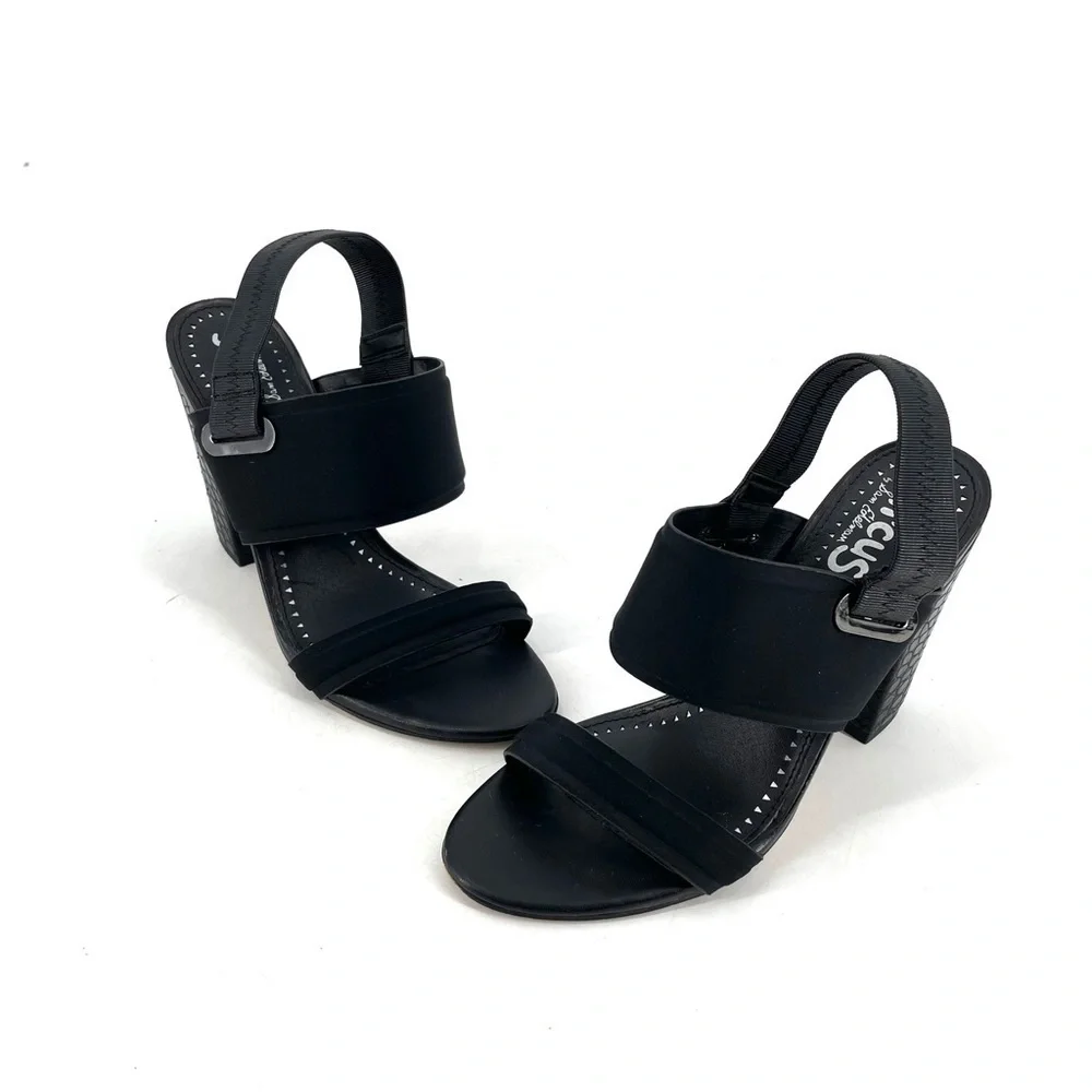 Sam Edelman Circus Black Slingback Nixon Heel - Picture 2 of 9